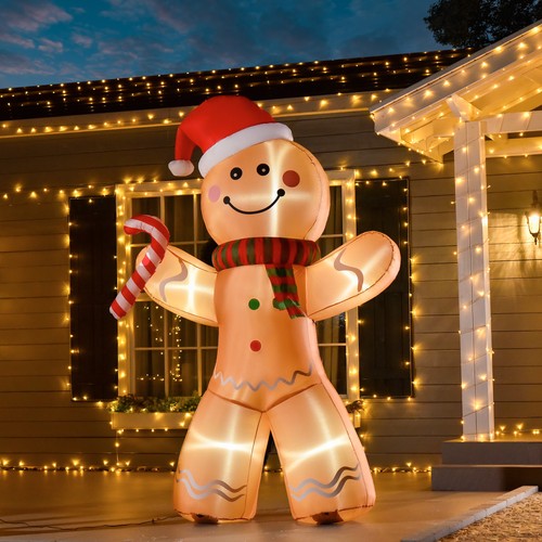 8ft christmas inflatable - christmas,