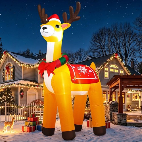 10ft christmas inflatable - christmas,