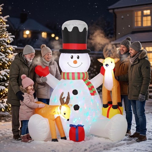 7ft giant christmas inflatable - christmas,
