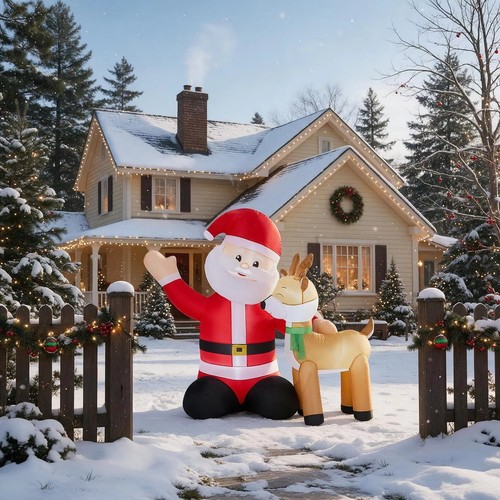 3ft inflatable christmas - 6.3ft,