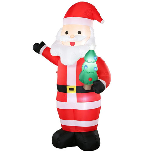 8ft inflatable santa christmas - 8ft,