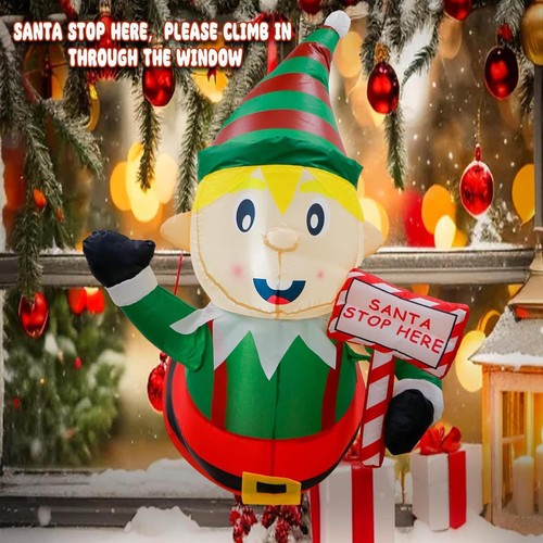 Christmas inflatables elf - inflatables, cute