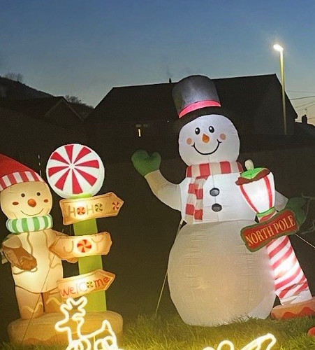Outdoor christmas inflatable - outdoor,
