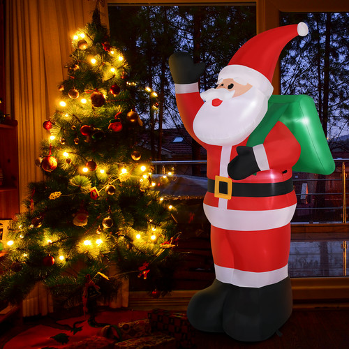 6ft inflatable christmas - inflatable,
