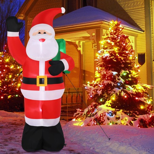 Inflatable 6ft tall - 6ft, santa