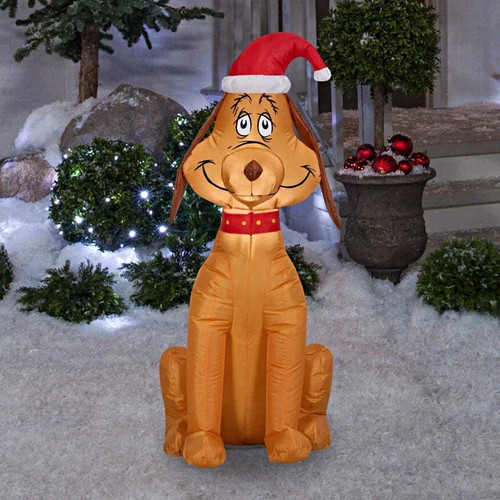 Grinch christmas inflatable - grinch,