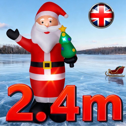 8ft christmas inflatable - christmas,