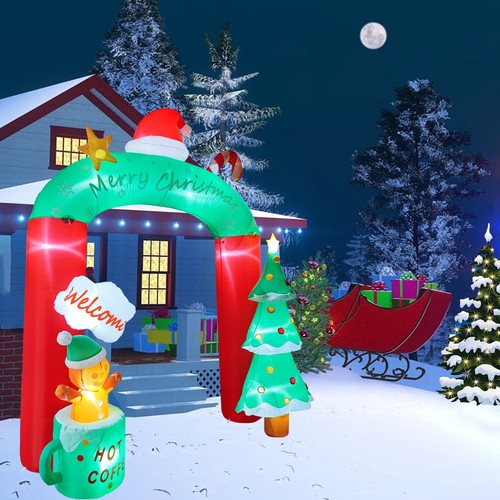 9ft christmas inflatable - christmas,