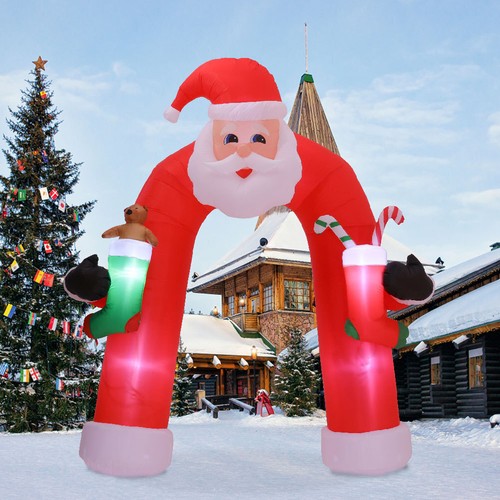 Giant led christmas santa - giant,