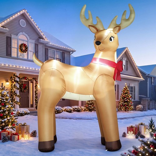 Inflatable christmas reindeer - inflatable,