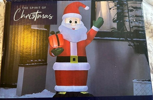 4ft inflatable santa - 4ft,