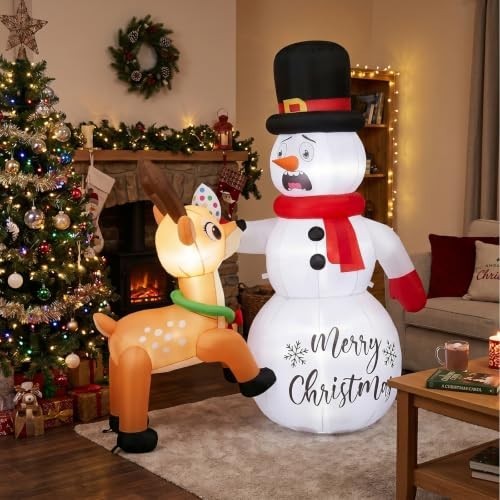 9ft christmas inflatable - christmas,