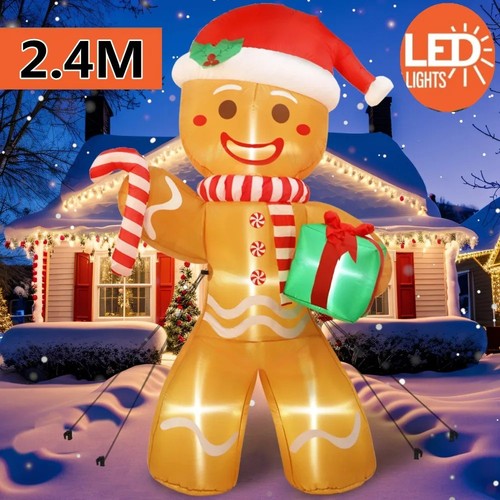 8ft christmas inflatable - christmas,