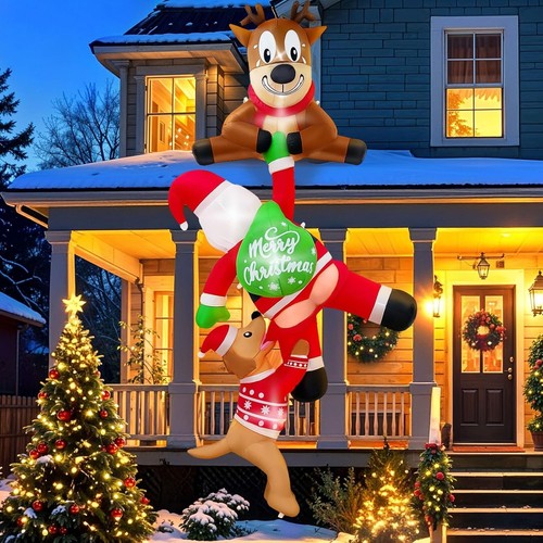 8ft inflatable christmas - inflatable,