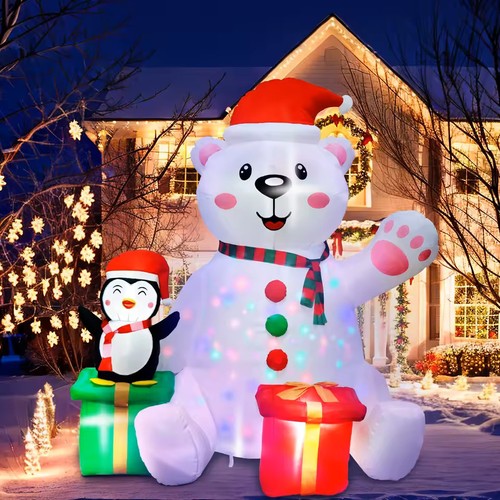6ft large inflatable polar - large,