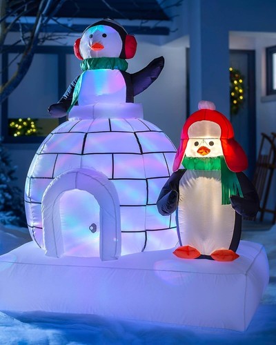 5ft inflatable christmas - inflatable,
