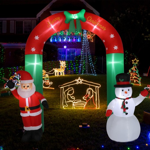 Christmas arch inflatable - 2.4m,