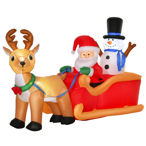 4ft christmas inflatable - 4ft,