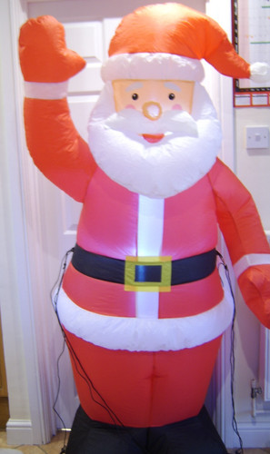 Christmas inflatable father - christmas,