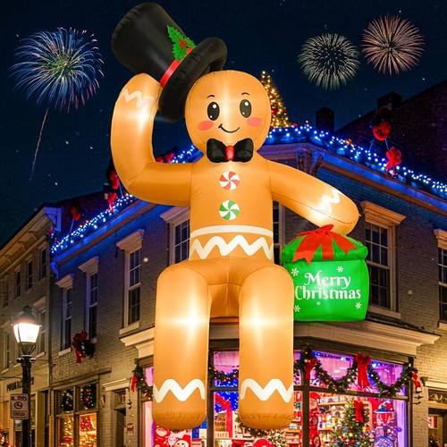 16ft inflatable gingerbread - 16ft,