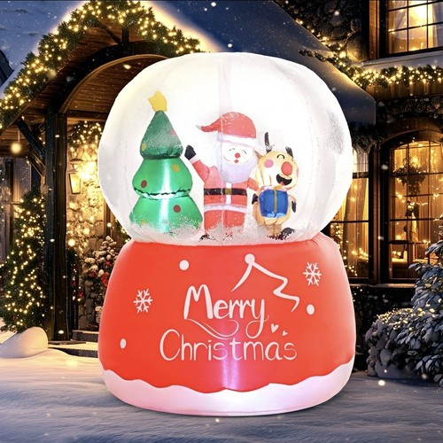 5ft christmas inflatable - christmas,