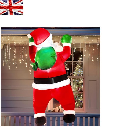 Giant hanging santa - giant,