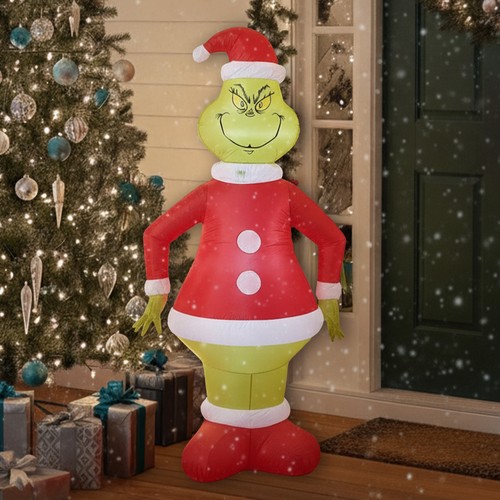 Grinch christmas inflatable - grinch,