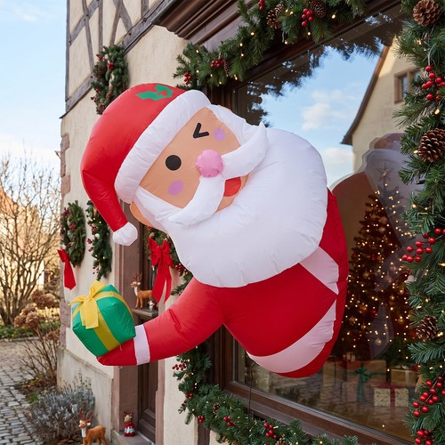 Christmas inflatable window - christmas,