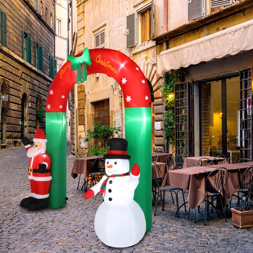 Inflatable lighted xmas - 8, ft