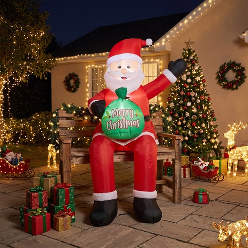 6ft christmas inflatable - 6ft,