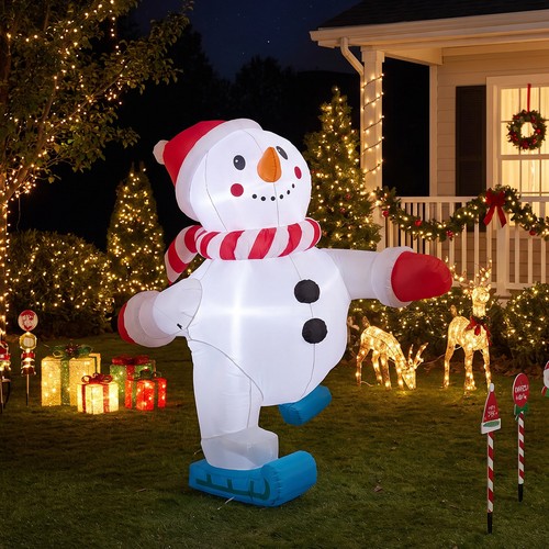 Inflatable christmas snowman - inflatable,