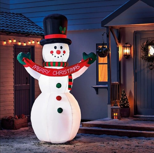 8ft snowman brr - snowman, brr-ian