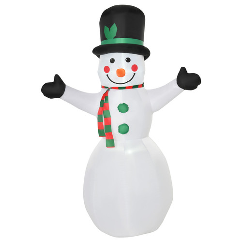 5ft inflatable snowman led - 6.5ft,