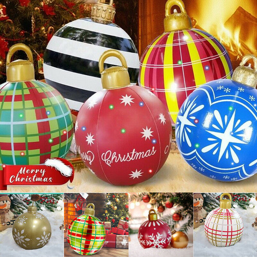 60cm inflatable christmas ball - 60cm,