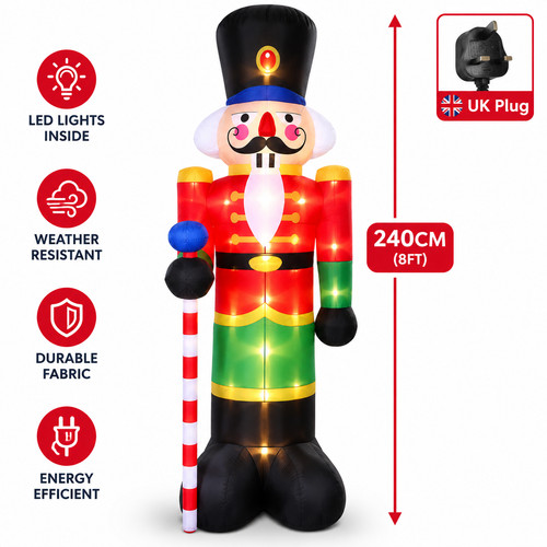 Giant inflatable nutcracker - giant,
