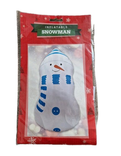 Christmas inflatable snowman - christmas,