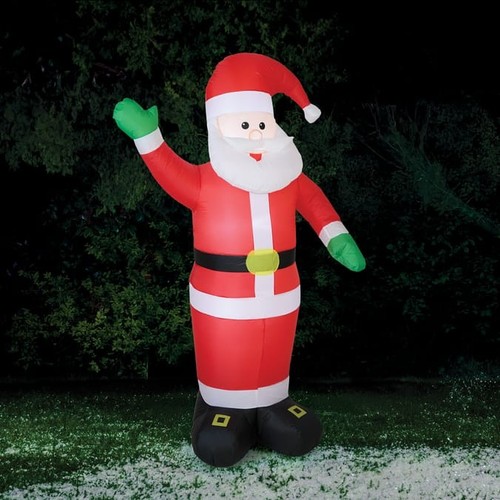 7ft inflatable santa christmas - 7ft,