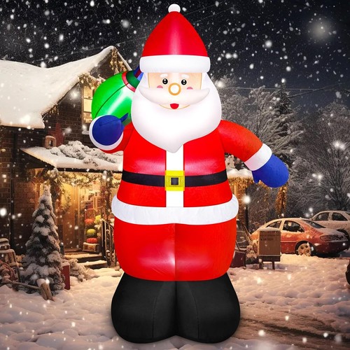 8ft christmas inflatable santa - inflatable,