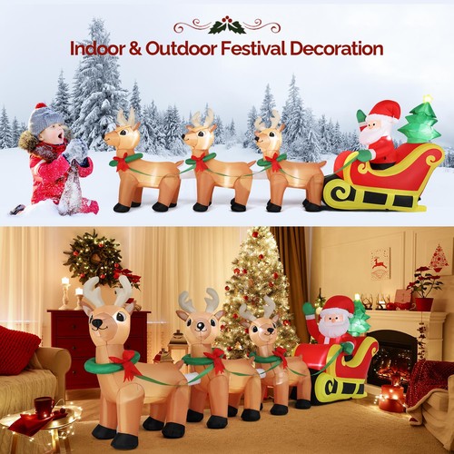 10ft christmas inflatable - christmas,